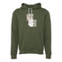 Fashion drawing Bella canvas hoodie 3719