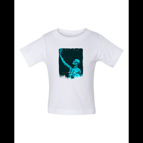 BELLA CANVAS BABY JERSEY TEE 3001B Human skeleton kill your