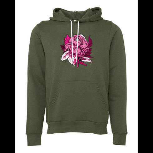 Flower Bella canvas hoodie 3719