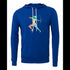 Standing Archer Bella canvas hoodie 3719