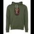 The Maori Art Board Prints Bella canvas hoodie 3719