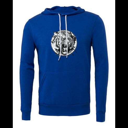 Tiger head symbol Bella canvas hoodie 3719