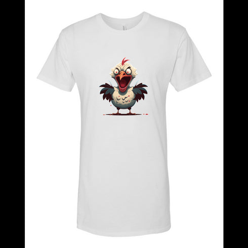 BELLA CANVAS MEN'S LONG BODY URBAN TEE 3006 Vampire Chicken