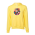 Colorful Flower Samurai Head Bella canvas hoodie 3719
