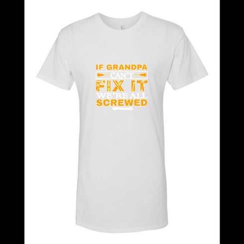 If Grandpa Can't Fix It We're All Screwed Bella canvas hoodie 3006