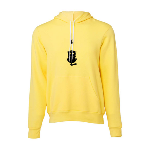 Cats eat fish Bella canvas hoodie 3719