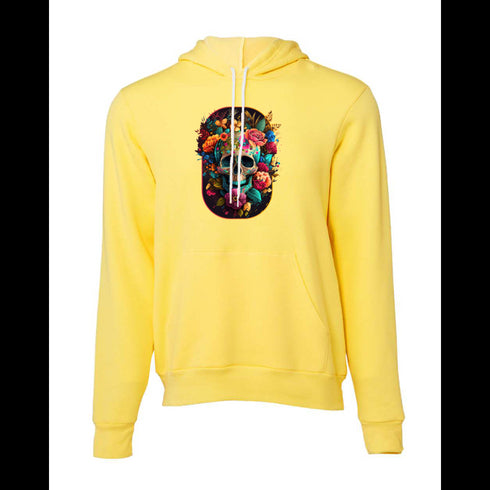 Skeleton Love and Flowers . Days Gone By Bella canvas hoodie 3719