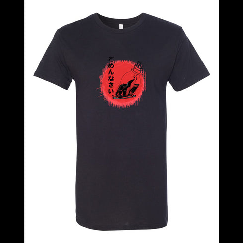 BELLA CANVAS MEN'S LONG BODY URBAN TEE 3006 ごめんなさい Message in a bottle