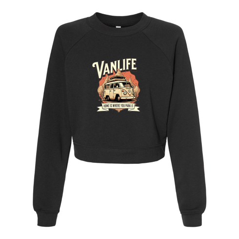 VANLIFE HOME IS WHERE YOU PARK IT Bella canvas hoodie 7505