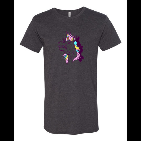 BELLA CANVAS MEN'S LONG BODY URBAN TEE 3006 Colorful Unicorn