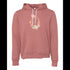 Flowers in the hand Bella canvas hoodie 3719