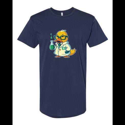 BELLA CANVAS MEN'S LONG BODY URBAN TEE 3006 Scientist Rubber Duck