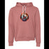 Flaming guitar Bella canvas hoodie 3719