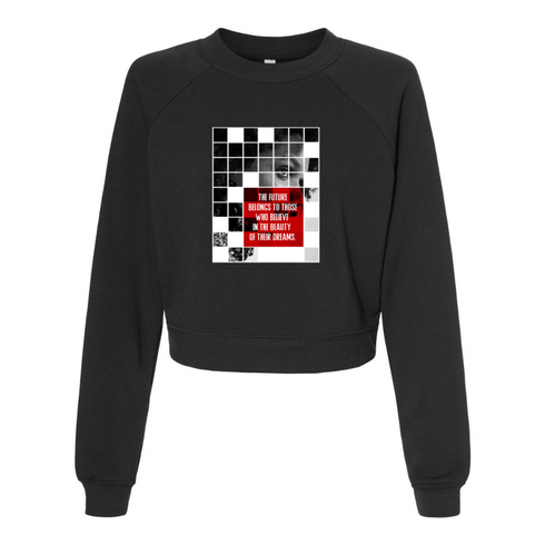 THE FUTURE BELONGS TO THOSE WHO BELIEVE IN THE BEAUTY OF THEIR DREAMS Bella canvas hoodie 7505