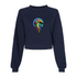 Colorful parrot Bella canvas hoodie 7505