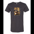 BELLA CANVAS MEN'S LONG BODY URBAN TEE 3006 Kung Fu Samurai Cat