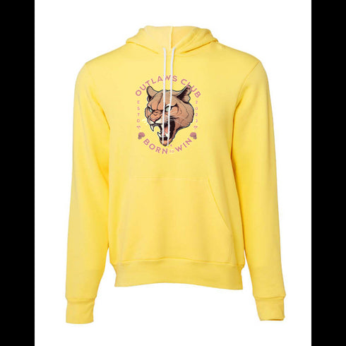 OUT LAWS CLUB BORN TO WIN Bella canvas hoodie 3719