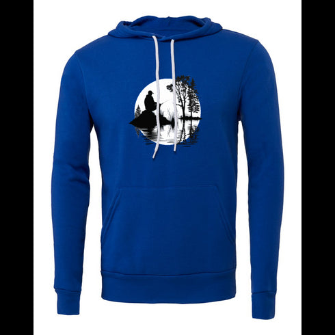 Fish Silhouette Bella canvas hoodie 3719