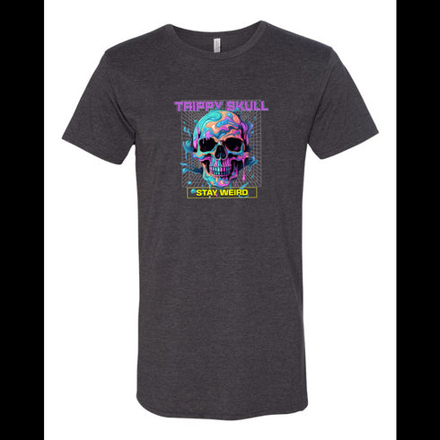 BELLA CANVAS MEN'S LONG BODY URBAN TEE 3006 Trippy Skull