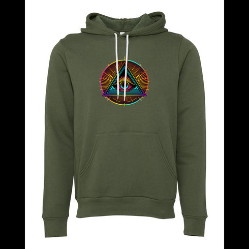 Eye of God Bella canvas hoodie 3719