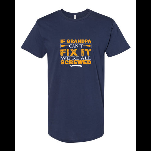 If Grandpa Can't Fix It We're All Screwed Bella canvas hoodie 3006