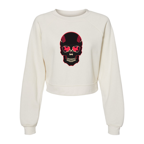 Punk skull Bella canvas hoodie 7505