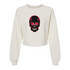Punk skull Bella canvas hoodie 7505