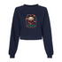 Human Skull with Mushrooms Bella canvas hoodie 7505