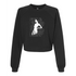 Portrait Black and white Bella canvas hoodie 7505