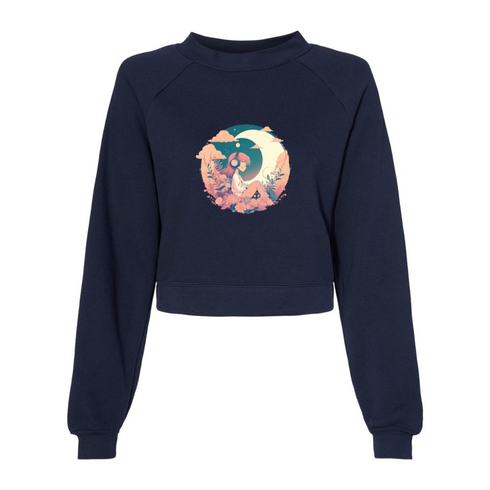 The Girl in the Moonlight Bella canvas hoodie 7505