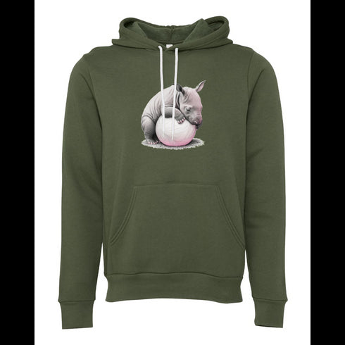 Rhinoceros cubs Bella canvas hoodie 3719