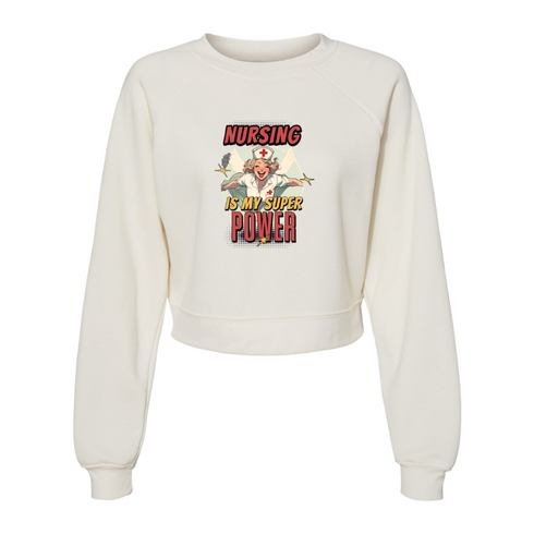 NURSING IS MY SUPER POWER Bella canvas hoodie 7505