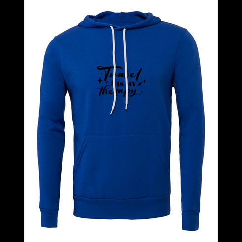 travel is my therapy Bella canvas hoodie 3719