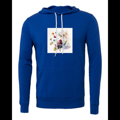 Ink flower Bella canvas hoodie 3719