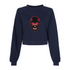 Punk skull Bella canvas hoodie 7505