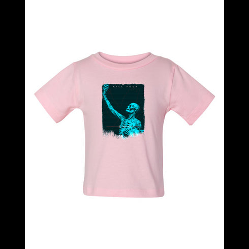 BELLA CANVAS BABY JERSEY TEE 3001B Human skeleton kill your