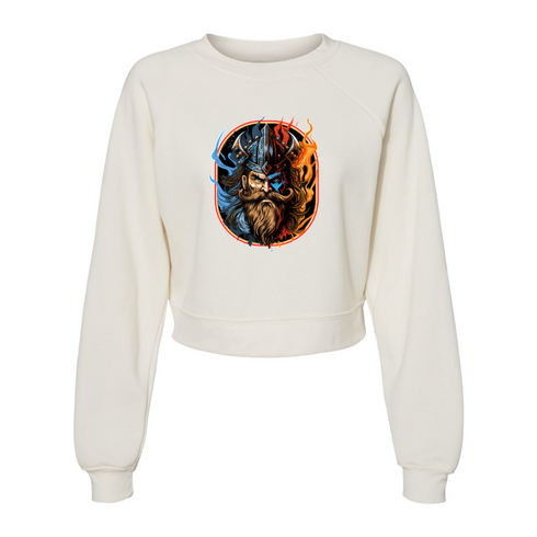 Viking head Bella canvas hoodie 7505