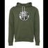 Tiger head symbol Bella canvas hoodie 3719