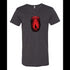 BELLA CANVAS MEN'S LONG BODY URBAN TEE 3006 Giger style girl red riding hood with wolves