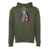 Colorful Unicorn Bella canvas hoodie 3719
