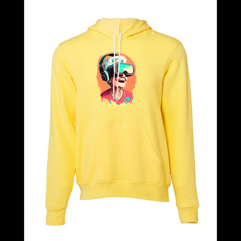 Granny Got Game In The Metaverse Bella canvas hoodie 3719