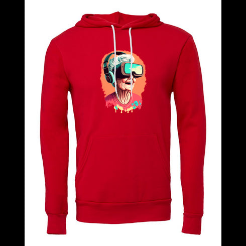 Granny Got Game In The Metaverse Bella canvas hoodie 3719