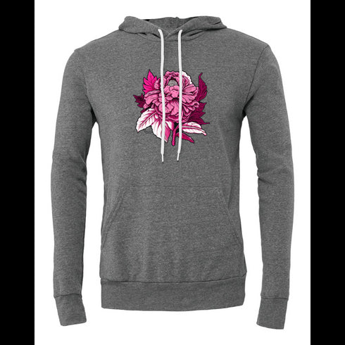 Flower Bella canvas hoodie 3719