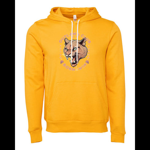 OUT LAWS CLUB BORN TO WIN Bella canvas hoodie 3719