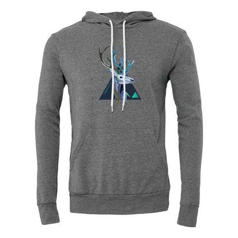 Reindeer Bella canvas hoodie 3719