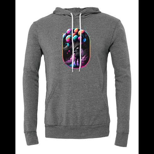 Galactic space astronaut Bella canvas hoodie 3719