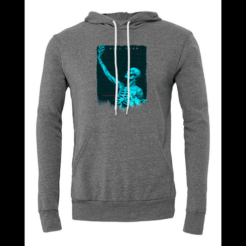 Human skeleton kill your Bella canvas hoodie 3719