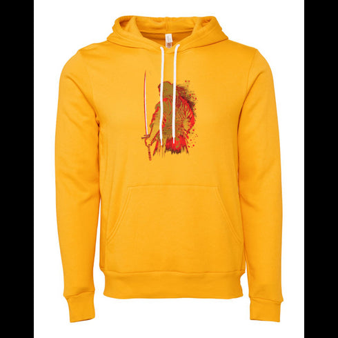 Ancient Silhouette Samurai Bella canvas hoodie 3719