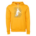 Black and white Bella canvas hoodie 3719