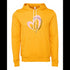 the road to my heart paved with paws Bella canvas hoodie 3719